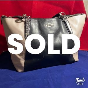 Coach tote
